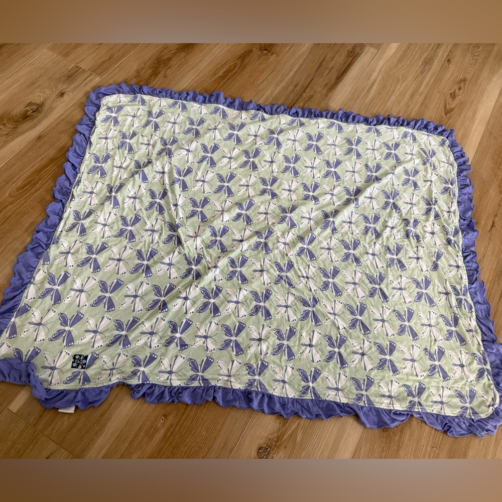 Kickee Pants Butterfly Blanket